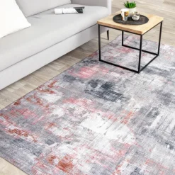 Moderner Teppich - Strength Rot Rosa
