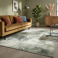 Moderner Teppich - Strong Grün Mint