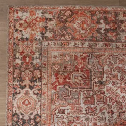 Orientteppich - Liva Kashan Terrakotta
