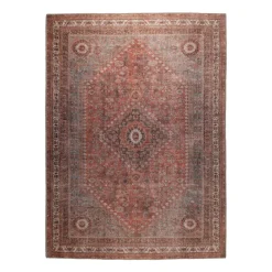 Orientteppich - Liva Medaillon Terrakotta