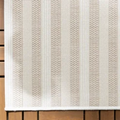 Outdoor Teppich - Capri Curves Beige Creme