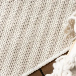 Outdoor Teppich - Capri Lines Beige Creme