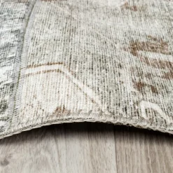 Patchwork Teppich - Lago Grau