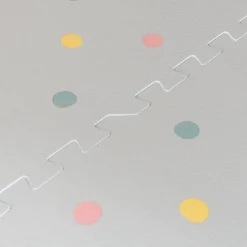 Puzzlematte - Alfie Dots Hellgrau - 120x180cm