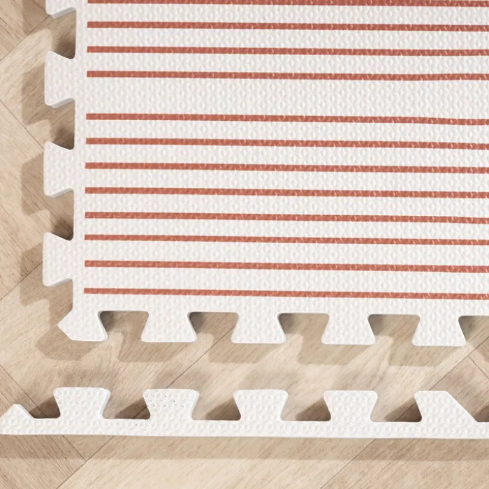 Puzzlematte - Alfie XL Arches Hellgrau Multi - 180x180cm