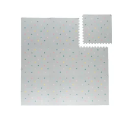 Puzzlematte - Alfie XL Dots Hellgrau - 180x180cm