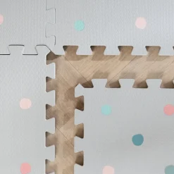 Puzzlematte - Alfie XL Dots Hellgrau - 180x180cm
