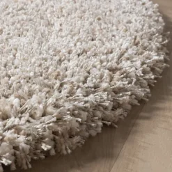 Runder Wohnzimmer Teppich - Yves Beige