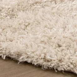 Shaggy Teppich Oval - Blaze Beige - 160x230cm