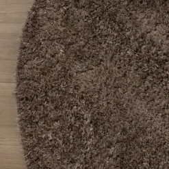 Shaggy Teppich Oval - Blaze Taupe - 160x230cm