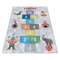 Spielmatte - Pleun Zirkus Hopscotch Grau
