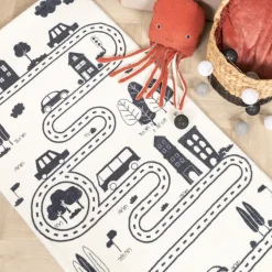 Spielteppich Auto - Dex Lane Schwarz