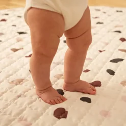 Spielteppich Baby Rund - Noa Konfetti Bunt - Ø 150cm