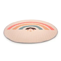 Spielteppich Baby Rund - Noa Regenbogen Bunt - Ø 150cm