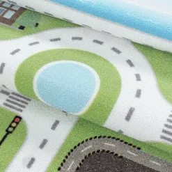 Spielteppich - Pleun Autobahn Grün