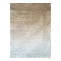 Teppich Abstrakt - Mellow Blau Taupe