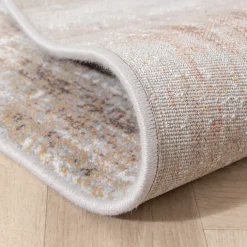 Teppich Abstrakt - Xavier Scratch Taupe Rot