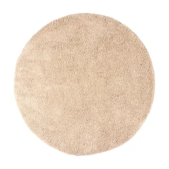 Teppich Hochflor Rund - Lofty Beige