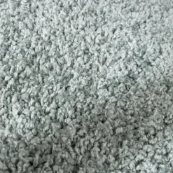 Teppich Hochflor Rund - Wish Blau Grün