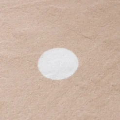 Teppich Kinderzimmer Rund - Cloudy Dots Beige