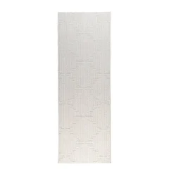 Teppich Läufer - Hidde 3D Lines Weiß