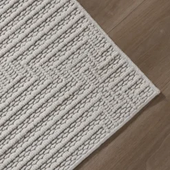 Teppich Läufer - Hidde 3D Lines Weiß