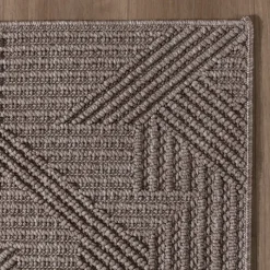Teppich Läufer - Hidde 3D Maze Taupe