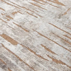 Teppich Modern - Hendrix Grunge Creme Terracotta