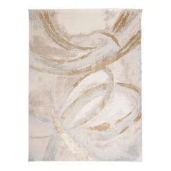 Teppich Modern - Leonore Cotto Creme Braun