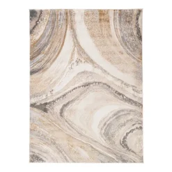 Teppich Modern - Leonore Noce Creme Braun