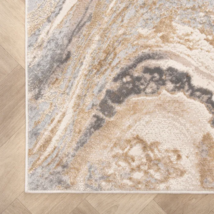 Teppich Modern - Leonore Noce Creme Braun