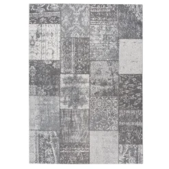 Teppich Patchwork - Dreams Grau