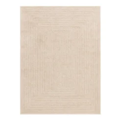 Teppich Skandinavisch - Lova Frames Beige