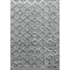 Teppich Skandinavisch - Pitea Tile Grau