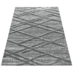 Teppich Skandinavisch - Pitea Double Grau