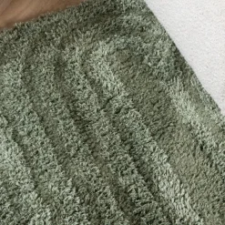 Teppich Skandinavisch Rund - Lova Arches Grün