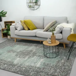 Teppich Vintage - Dreams Grün Grau