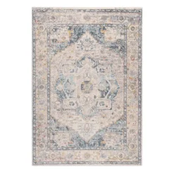 Teppich Vintage - Inspire Creme Blau 217