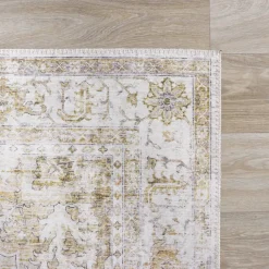Teppich Vintage - Lago Grün Creme