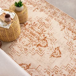 Teppich Vintage - Spring Ethnic Creme Terra