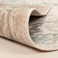 Teppich Vintage - Spring Medaillon Creme Grün