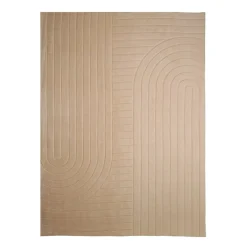 Teppich Wohnzimmer - Charm Arches Beige