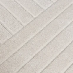 Teppich Wohnzimmer - Charm Arches Weiß