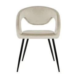 Velvet Esszimmerstuhl - Lenn Creme