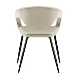 Velvet Esszimmerstuhl - Lenn Creme