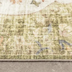 Vintage Gartenteppich - Santo Mandala Grün