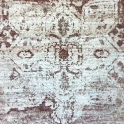 Vintage teppich - Kyra Medaillon Braun