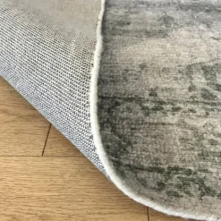 Vintage teppich - Kyra Medaillon Grün