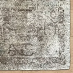 Vintage teppich - Kyra Medaillon Taupe