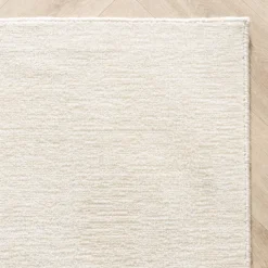 Viskose Teppich - Jean Creme Weiß